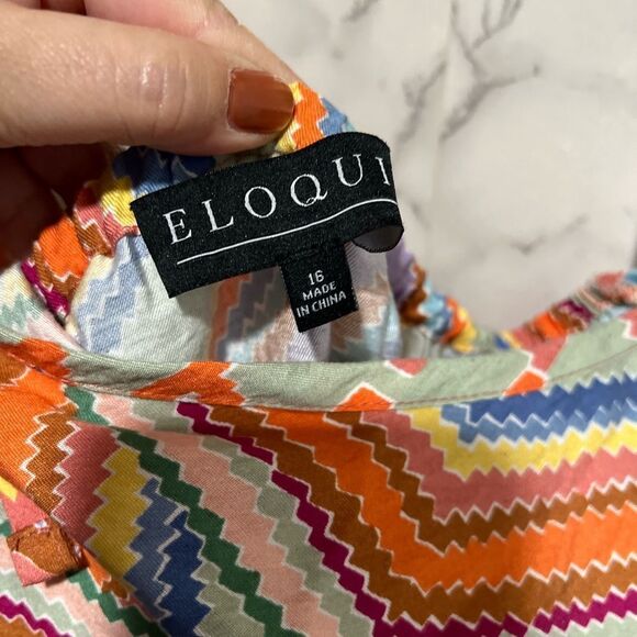 ELOQUII Long Halter Slip Dress - Hidden Gem - Picture 5 of 11